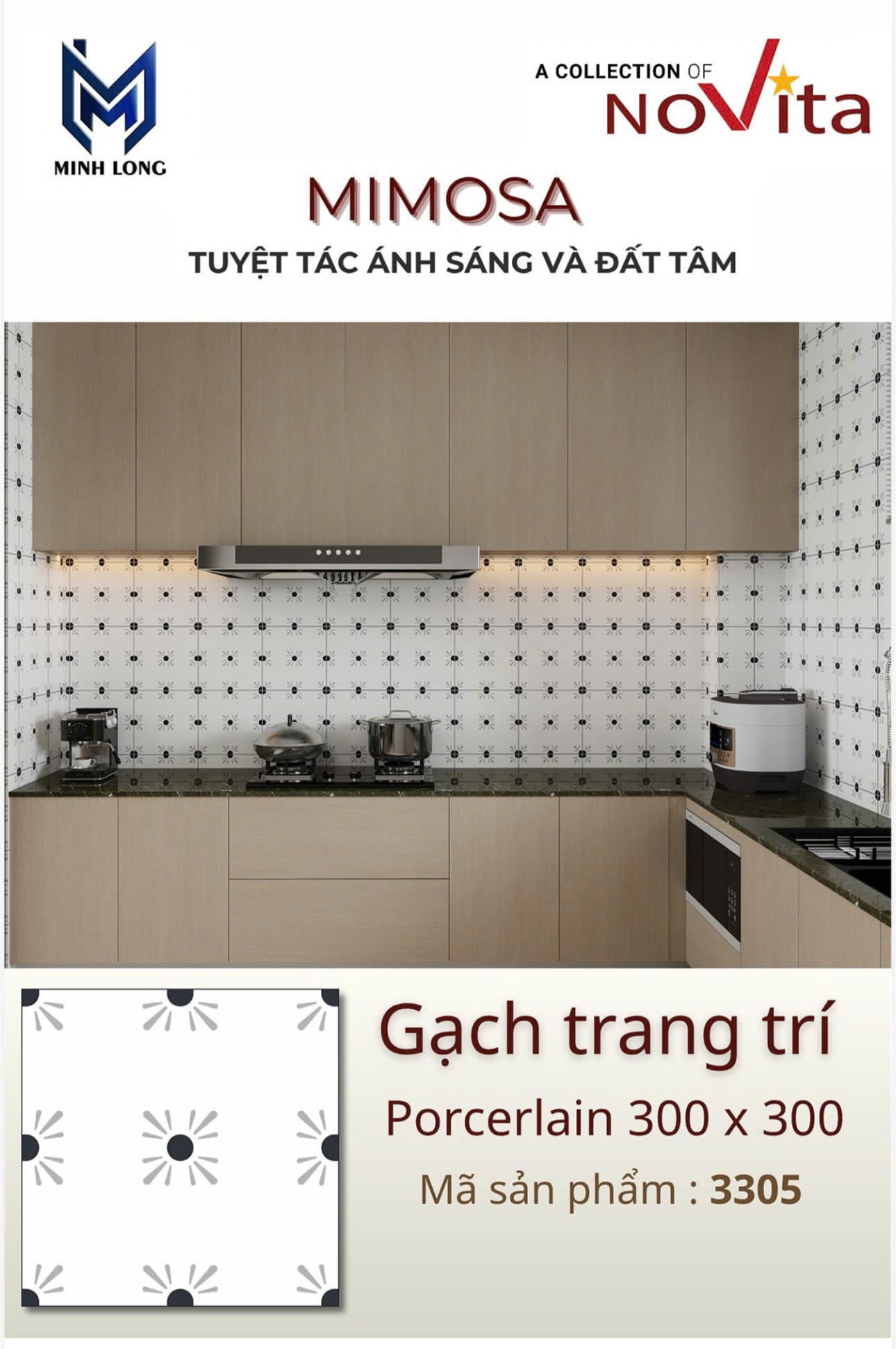 Gạch ốp lát tổng hợp 300X300